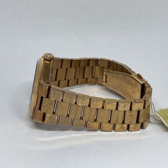 Michael Kors Channing MK5937 Womens Stainless Steel Analog Black Dial Watch VK14 - Picture 9 of 12